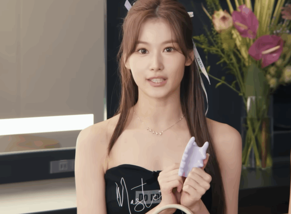 twice sana かっさ説明